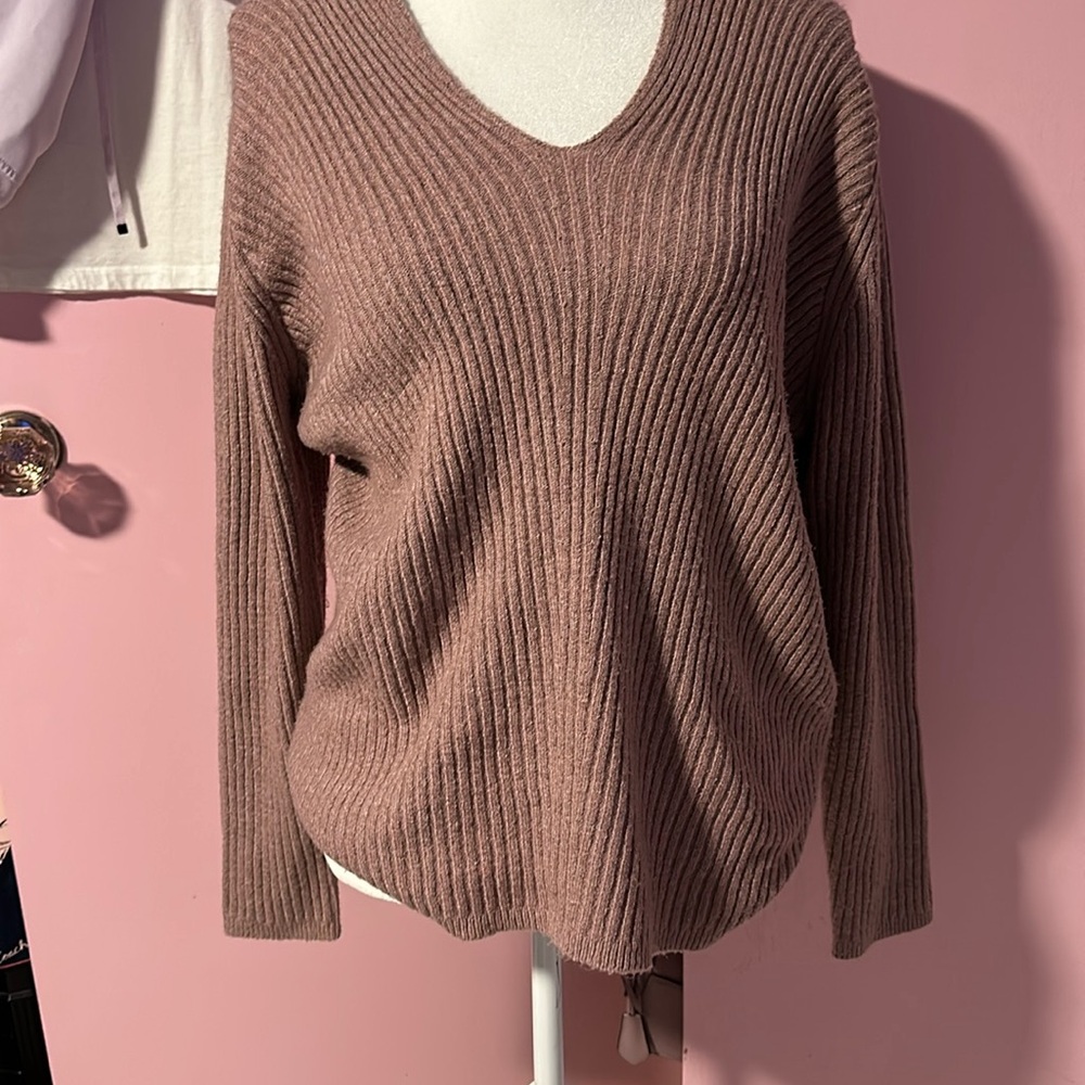 Flag and Anthem ribbed sweater. Never worn